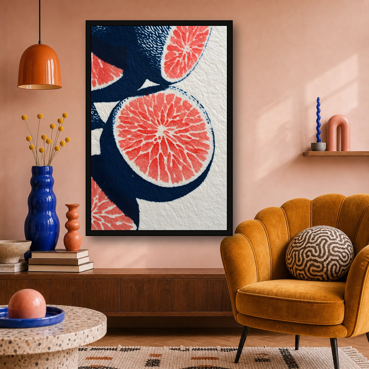 Daifuku Japanese Sweets Poster - 2x3 room mockup