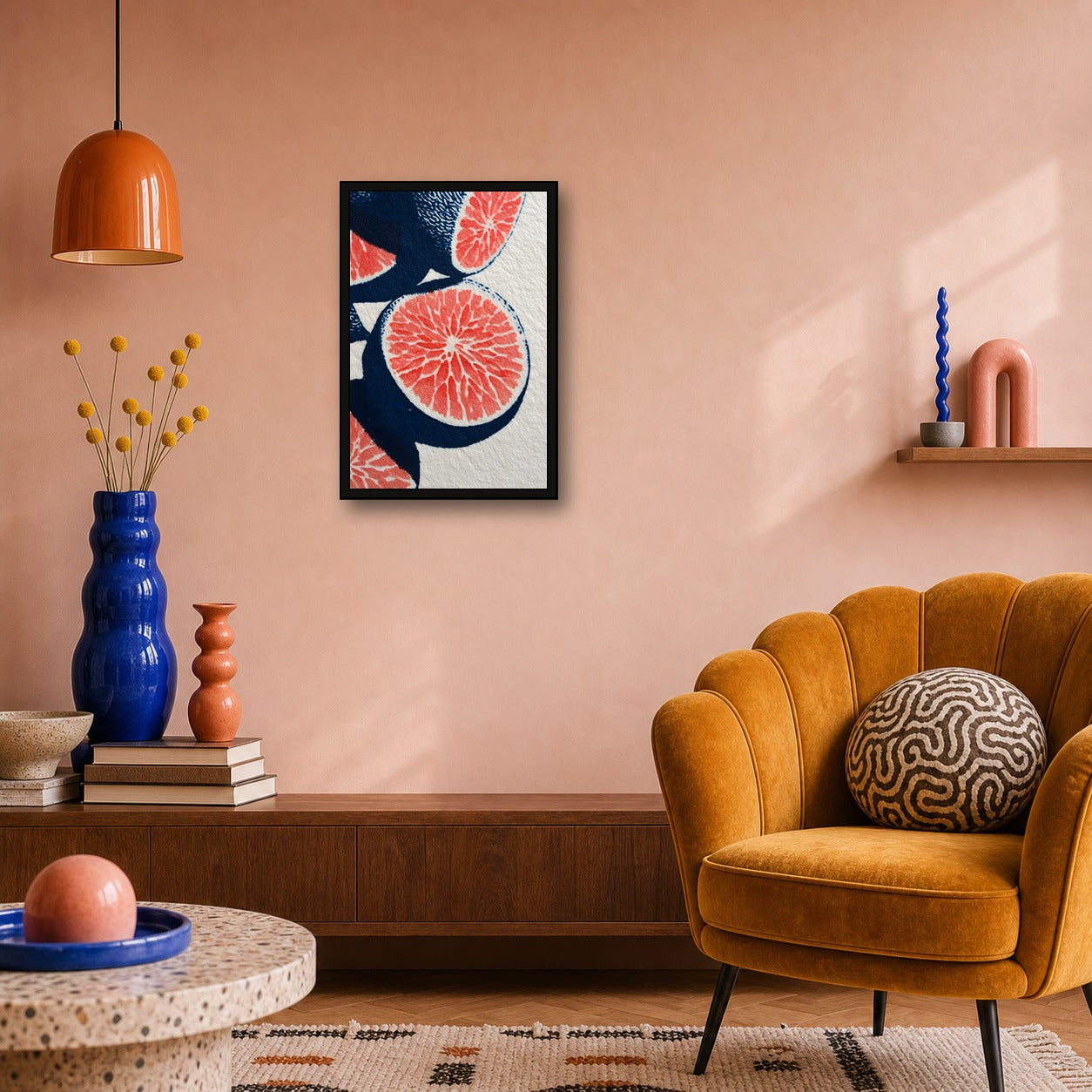 Daifuku Japanese Sweets Poster - 2x3 room mockup