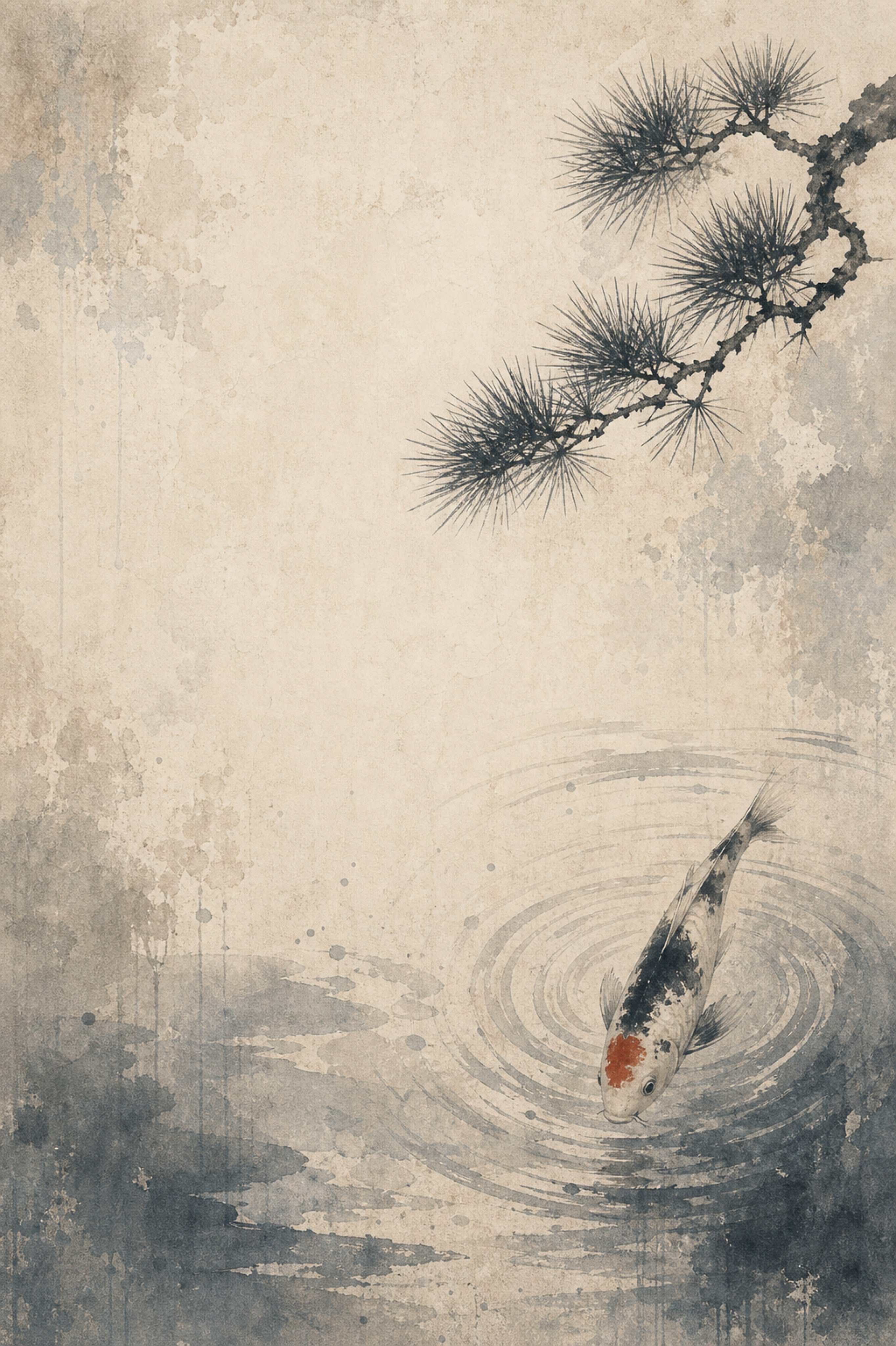 Koipinemoon 03 Right Japanese Retro Poster Print