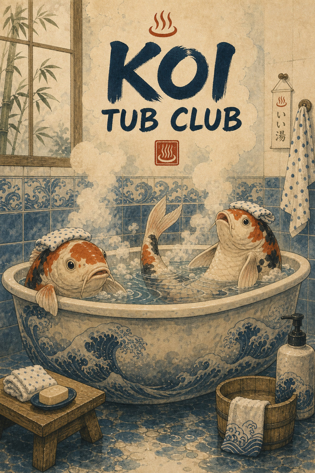 Koitubclub Japanese Retro Poster Print