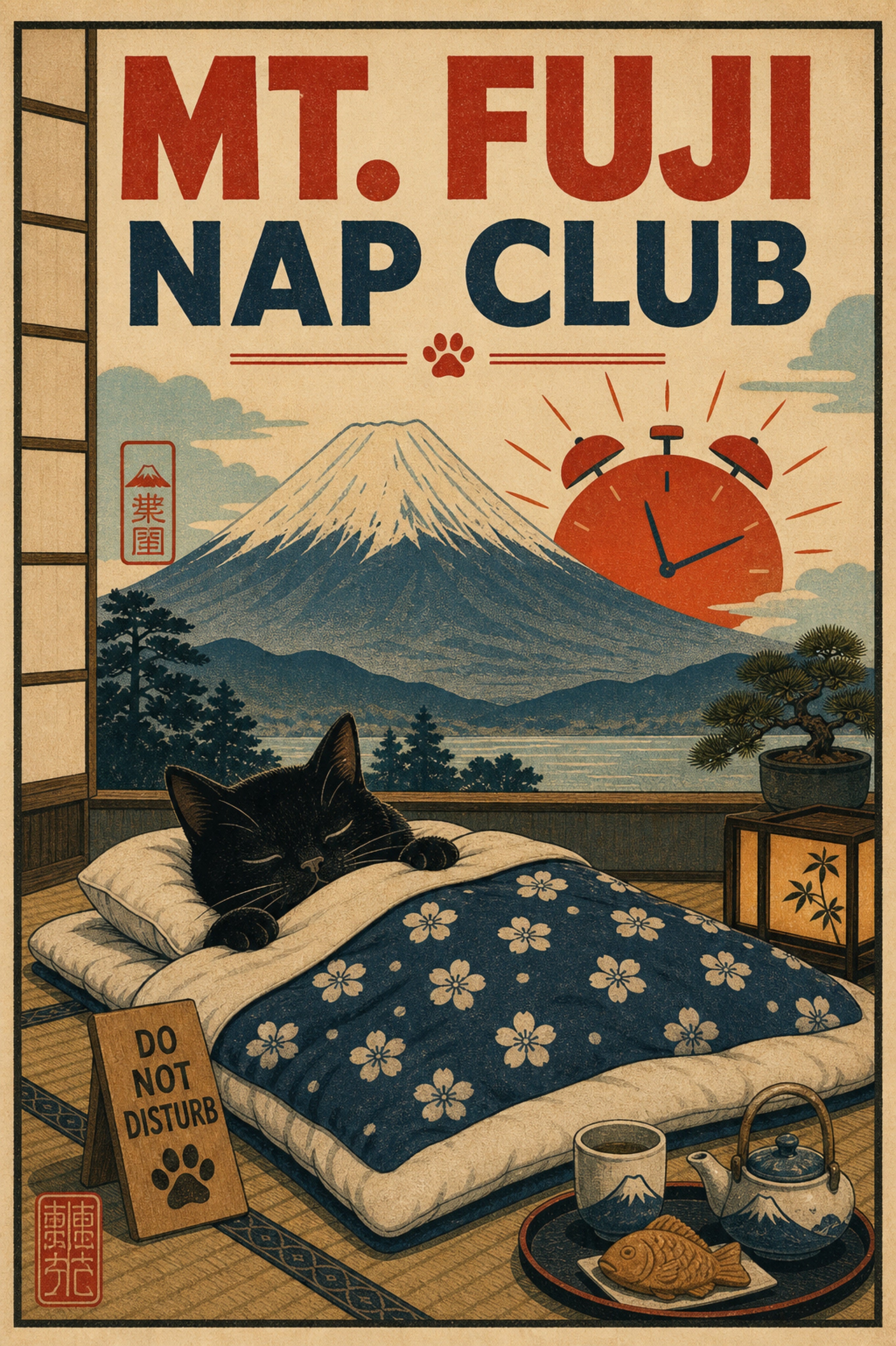 Mtfujinapclub Japanese Retro Poster Print